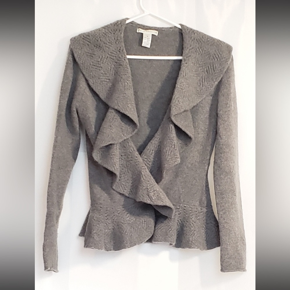 Sarah Spencer Lambs Wool Angora Blend Cardigan